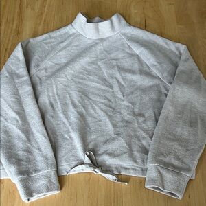Prologue Cream Mock Neck Turtleneck Sweater